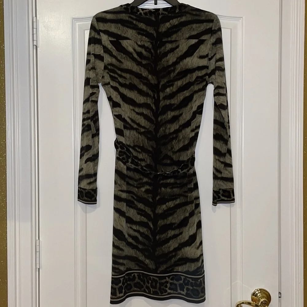 Women's Michael Kors Animal Print Mini Dress Sheath Dress